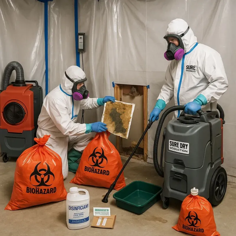 Contaminated Water Handling Protocols process in Stamps, AR